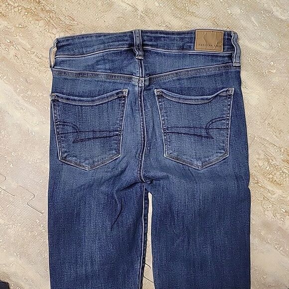 AMERICAN EAGLE WOMENS STRETCH JEGGINGS SIZE 2 - Picture 7 of 8